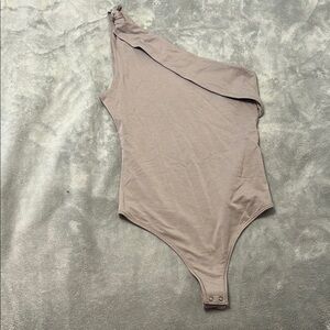 Abercrombie one shoulder body suit